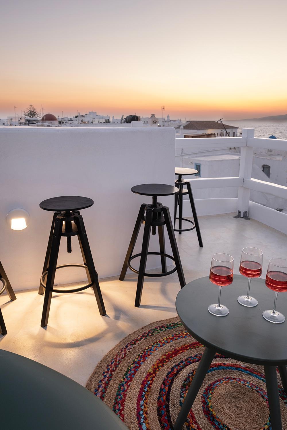 Ferienwohnung Secret Khora Mykonos Town Exterior foto